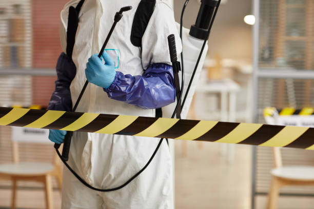 Professional Infectious Disease Decontamination technician working in Jensen Beach, FL
